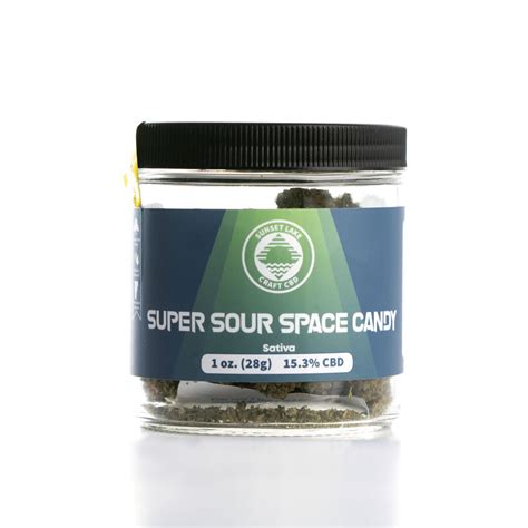 Super Sour Space Candy Hemp Flower 15 3 Cbd Sunset Lake Cbd