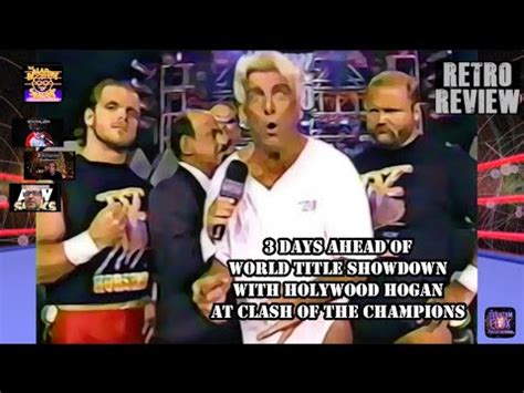 Ric Flair Cuts Promo On WCW Nitro August 12 1996 YouTube