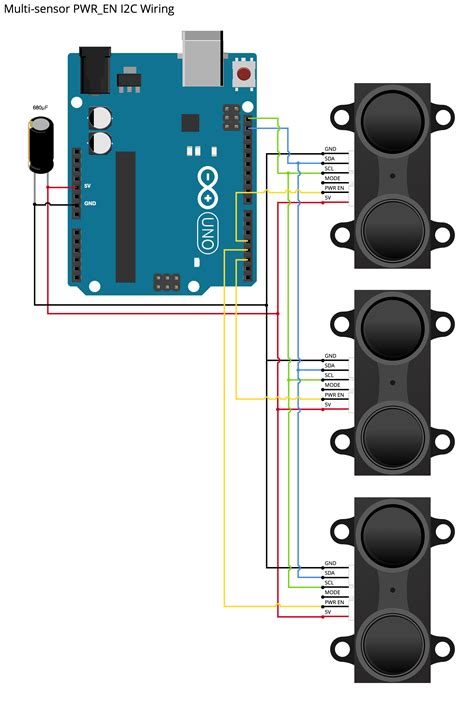 Multiple I2c Devices Connected Parallel Arduino Stack Exchange