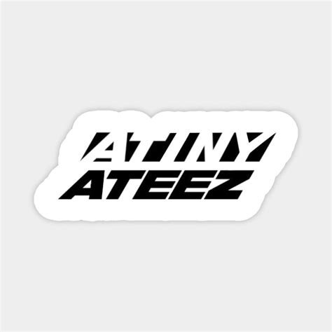 Ateez Say My Name By Hallyupunch Logo Retail Logos Custom Magnets