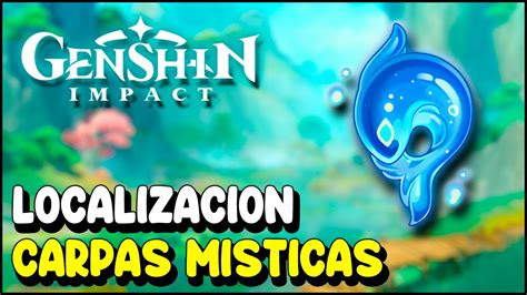 Genshin Impact Localizaci N Carpas M Sticas Actualizaci N Youtube