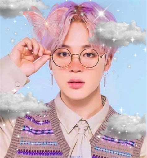 Jimin Butterfly Butterfly Glass Jimin