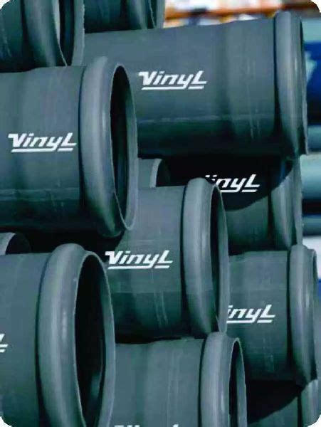 Vinyl Round Pvc Swr Drainage Pipe For Plumbing Certification Isi