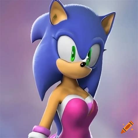 Fan Art Of Female Sonic The Hedgehog And Rouge