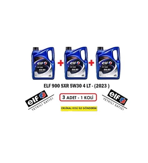 Elf Evolution 900 Sxr 5W-30 4 Litre Motor Yağı ( Üretim Yılı: 2023 ...