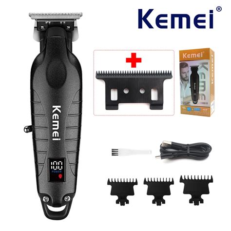 Kemei Km Professional Hair Trimmer Machine Zero Gapped Full Metal