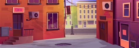 Cartoon Alley Way Stock Illustrations 188 Cartoon Alley Way Stock