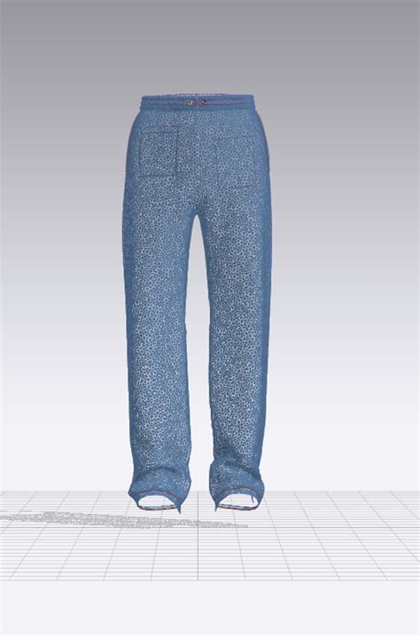 3d Male Sweatpants Turbosquid 2203176