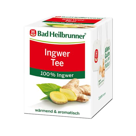 Bad Heilbrunner Ingwer Tee Online Kaufen FROGcoffee De