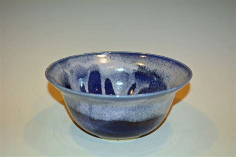 Ceramic Bowl Pottery Bowl Pottery Handmade Cobalt Blue Etsy Ceramic Bowls Pottery Bowls