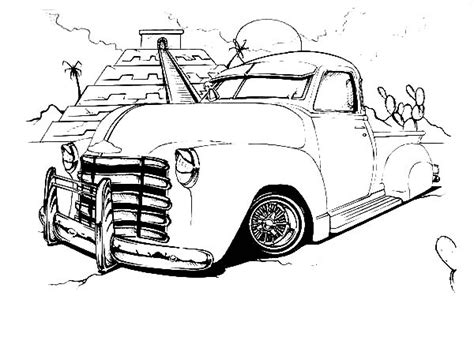 3 Free Printable Lowrider Coloring Pages Terbaru Tahun Ini