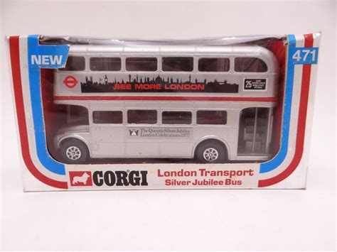 Vintage Corgitronics London Bus Toy London Transport Double Decker Bus