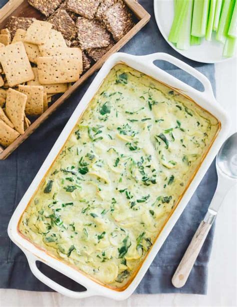 Vegan Spinach Artichoke Dip Quick Easy And Super Creamy