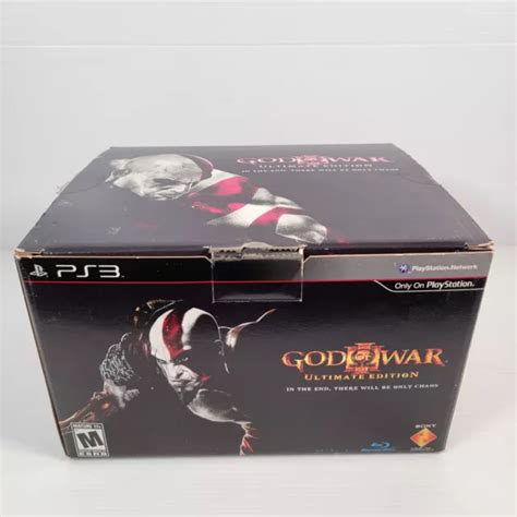 God Of War Iii Ultimate Edition Sony Playstation 3 Ps3 Box Only Eur