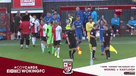 Woking 2 1 Eastleigh Match Highlights Youtube