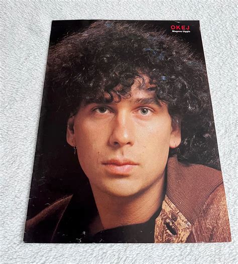 Magnus Uggla 1983 poster tidningen Okej 1980 tal Köp på Tradera