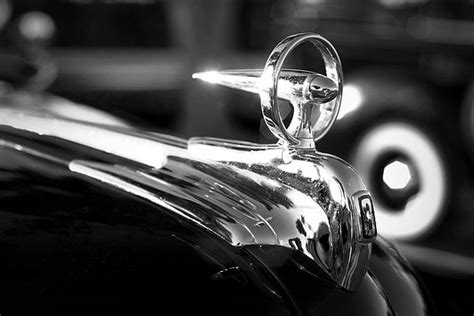 1946 Ford V8 Hood Ornament Photograph Diving Springboard Ford V8 3d