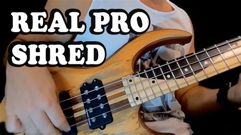 Extreme Slap Bass Solo And Licks Youtube