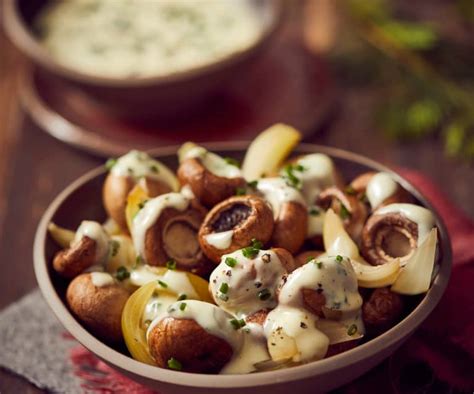 Gebratene Champignons Mit Knoblauch Cuisine Rezept