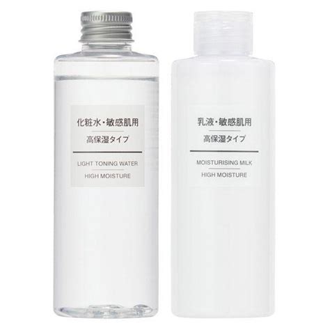 無印良品 敏感肌用・高保湿タイプ 化粧水＋乳液 （200ml） セット 良品計画 Kj24999lohaco Yahoo店 通販