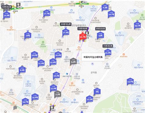 마포구 부동산 마포자이힐스테이트 분양 임박분양가 평면도 청약