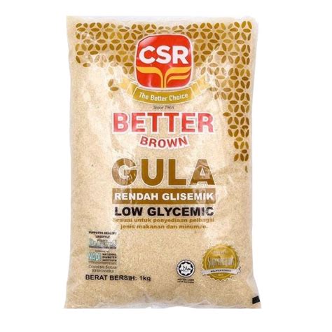 CSR Better Brown Sugar 1kg Shopee Malaysia