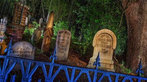 All In The Details Behind The Haunted Mansions Tombstones Disney