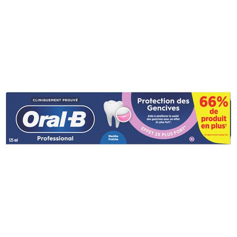 Oral-B Professional Dentifrice Protection des Gencives 125 ml - Redcare