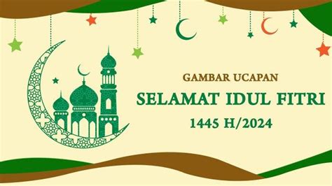 Gambar Poster Baru Ucapan Selamat Hari Raya Idul Fitri Hijriah