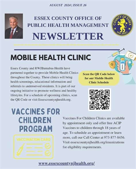 Essex County Public Health Management | Fairfield Township, NJ