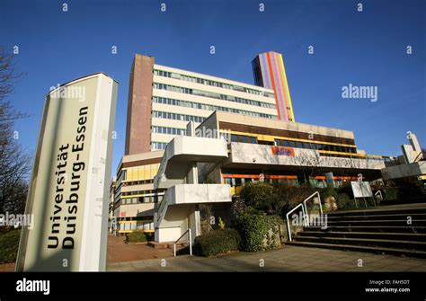 Essen, Germany. 30th Dec, 2015. Buildings of Duisburg-Essen University ...