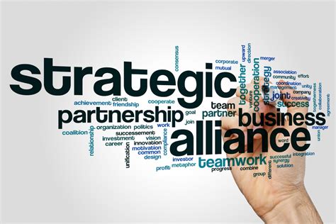 Strategic Partnering Alliance Or Partnership