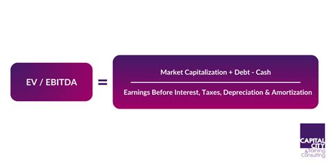 What Is Evebitda Concepts Formula And Examples Capital City Training Ltd