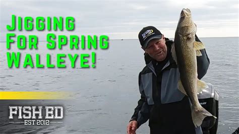 How To Fish Lindy Live Bait Jigs For Spring Walleye Fish Ed Youtube