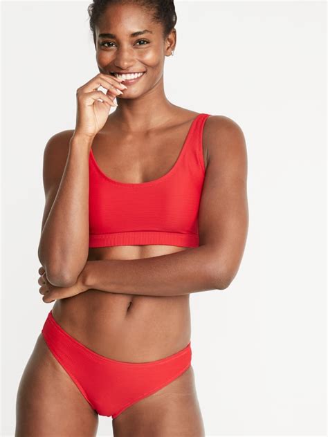 Old Navy Textured Scoop Neck Swim Top 11 Of The Best Affordable And