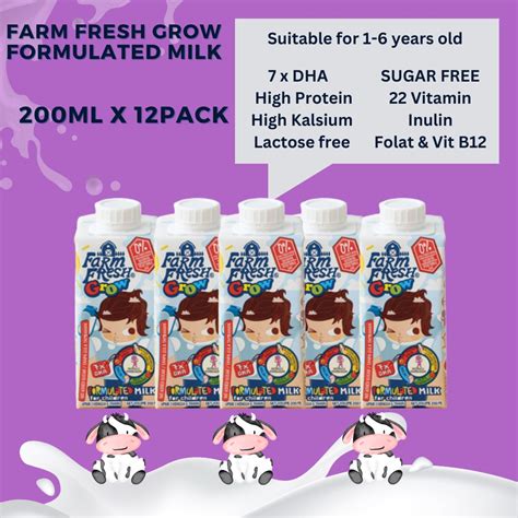 Farm Fresh Uht Milk Boxes X Ml Chocolate Susu Segar Uht Ml