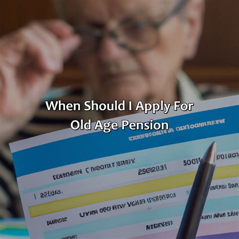 When Should I Apply For Old Age Pension Retire Gen Z