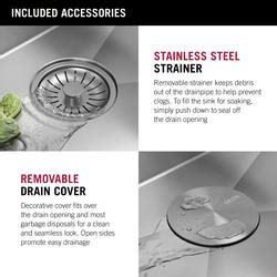 Delta Marca Drop In Undermount Stainless Steel Single Bowl Kitchen