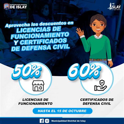 Descuentos En Licencias De Funcionamiento Y Certificados En Defensa