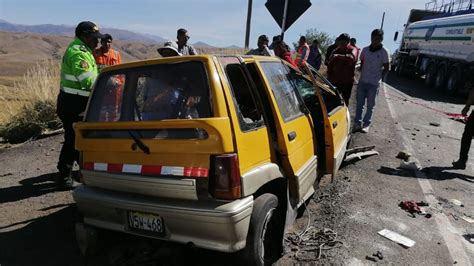 Tragedia En Arequipa Tres Vidas Perdidas En Choque Entre Auto Y