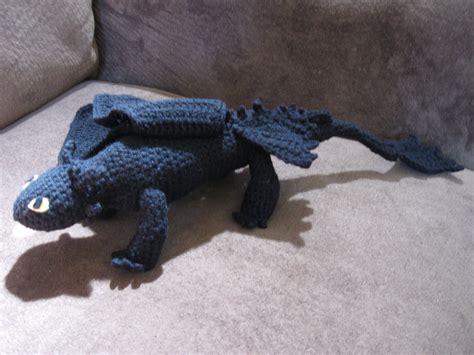 Mostly Nerdy Crochet: Crochet Toothless II