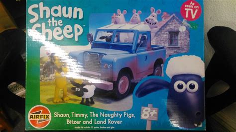 Airfix Shaun The Sheep Timmy The Naughty Pigs Bitzer And Landrover