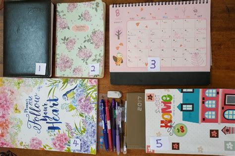 My diary, planner and calendar- almost one year on – Organize