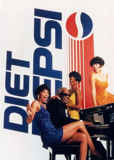 Ray Charles And The Paylettes In Diet Pepsi Ad May 31 1993