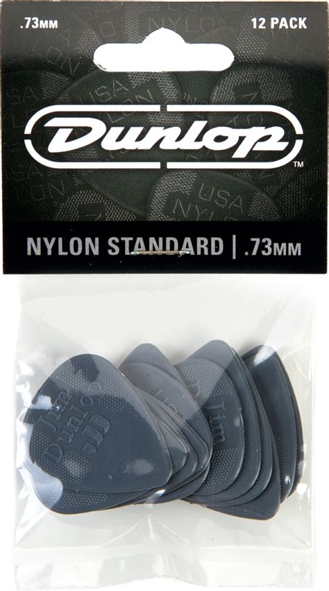 Nylon Standard 44 73mm Set X12 Plektren Jim Dunlop