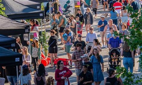 Explore North Vancouver S Shipyards Night Market With Live Djs And An