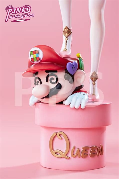 Mario Bros Pps Studio Peach Princess Resin Statue Kaionation