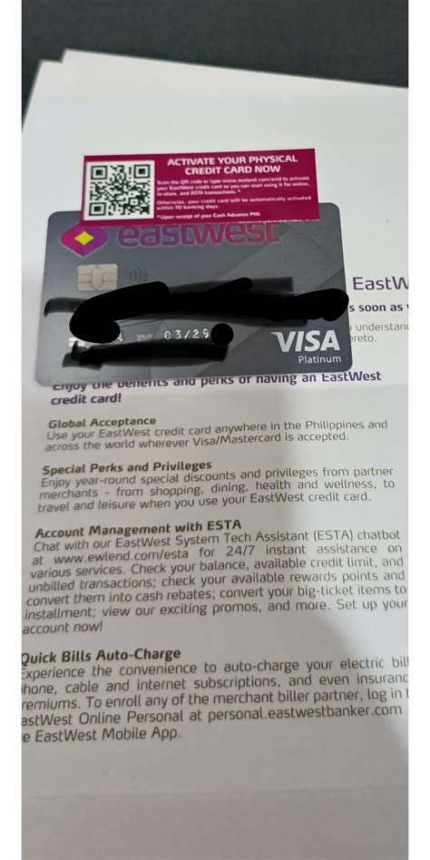 Finally Eastwest Card R Phcreditcards