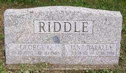 George Guy Riddle M Morial Find A Grave