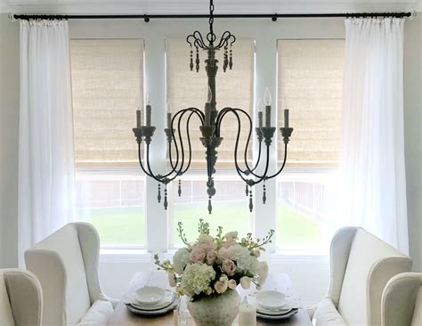 dining room window curtains